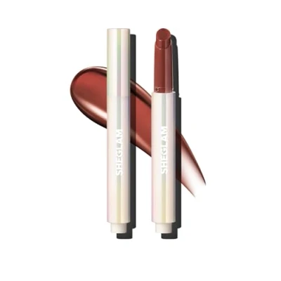Image of SHEGLAM PoutPerfect Moisturizing Solid Lip Gloss Non Sticky Lipstick with Coconut Oil Sepia Kiss