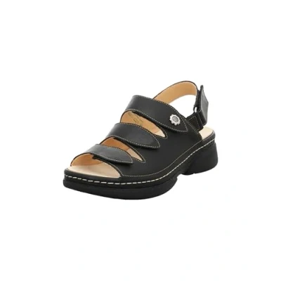 Image of Think! Women&#039;s CAMBIO_3 000072 Sustainable Changeable Footbed Sandals, 0000 Black Estate, 3 UK