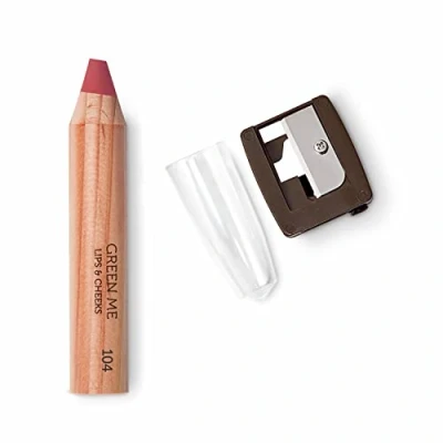 Image of KIKO Milano Green Me Lips &amp; Cheecks 104, Lipstick And Blush Pencil