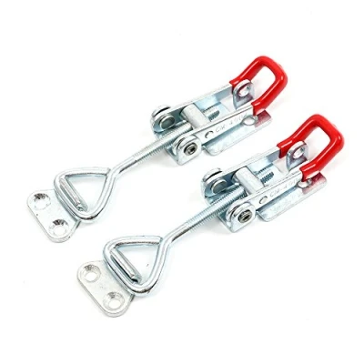 Image of 4PCS Cabinet Lever Handle Toggle Clamp Pull Action Quick Release Latch 120KG/260lbs Holding Capacity
