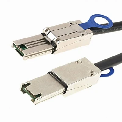 Image of cablecc External Mini SAS 26Pin 4X SFF 8088 to 4 Lane Data Disk Raid Multilane Cable 6Gbps