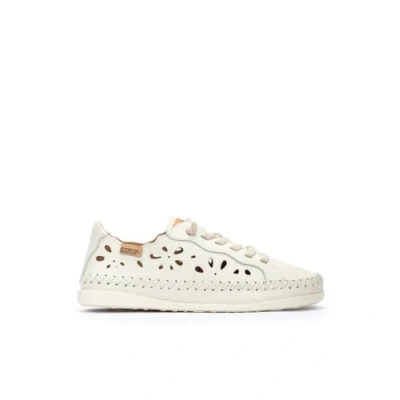 Image of Pikolinos SOLLER W8B Leather Casual Shoes, Nata, 6 UK