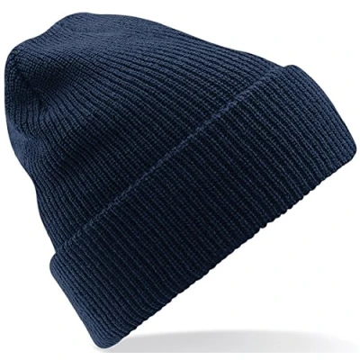 Image of Beechfield Unisex Heritage Beanie French Navy