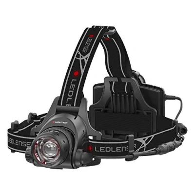 Image of Ledlenser H14R.2 Rechargeable Outdoor LED Head Torch, Super Bright 1000 Lumens Headlamp, Water Resistant (IPX4), Camping, Hiking Equipment, Torch Rechargeable, Up to 35 Hours Running Time