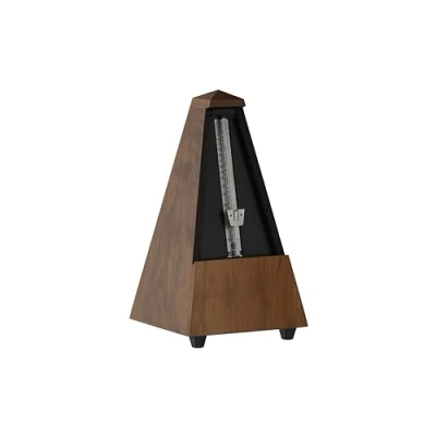 Image of Wittner Metronome 813M Pyramid shape Wooden case with bell Nut brown matt