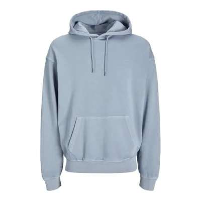 Image of Jack &amp; Jones Jjecharge Sweatshirt, Men&#039;s, Size: XS, Chambray blue