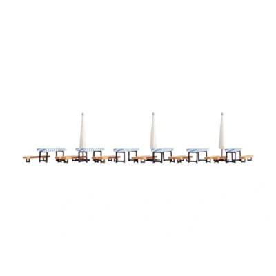 Image of Noch 14817 Beer Garden Accessories Landscape Modelling