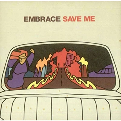 Image of Embrace Save Me 2000 European CD single HUTDX133
