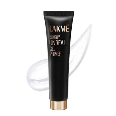 Image of LAKMÉ Gel Face Primer, 30g Smooth Finish, Vitamin E Enriched, Long lasting Makeup, White, All Skin Types