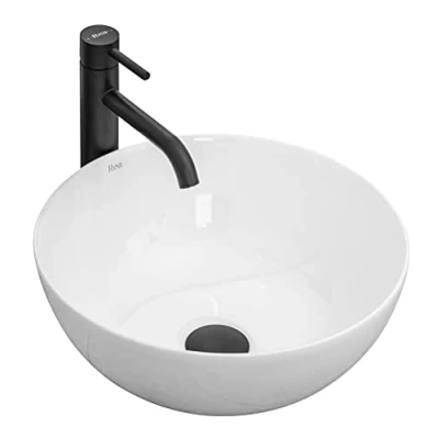 Image of REA Stella Bathroom Sink Made of Ceramic White U1878,