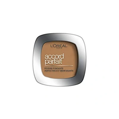 Image of L&#039;Oreal Paris True Match Pressed Powder Buildable and Lightweight Matte Finish Foundation D7/W7 Canelle