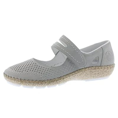 Image of Rieker Damen Halbschuhe Women&#039;s 44885 Low Shoes, grau, 5 UK