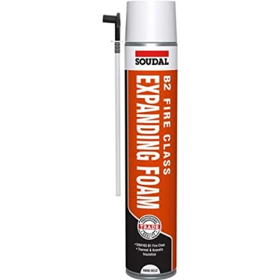 Image of Soudal B2 Fire &amp; Acoustic Expanding Foam Hand Held 750ml