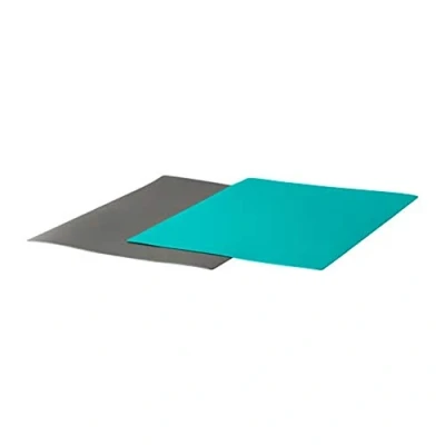 Image of Ikea 303.358.98 2 Pieces Flexible Chopping Boards Grey/Blue Green finfordela, not specified