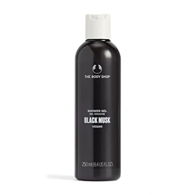 Image of TheBodyShop Black Musk Shower Gel 250 ml, Deep and Dark Scent, Vegan