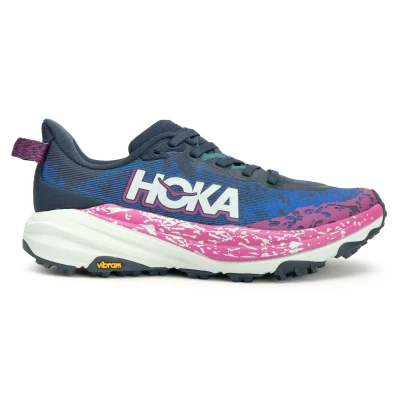 Image of HOKA Speedgoat 6 Trail running shoes, Men&#039;s, Size: 8, Stormy skies/aqua breeze Textile/synthetics