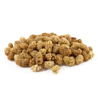 Image of Sussex Wholefoods Organic White Mulberries 1kg Sweet, Nutritious, Superfood Snack