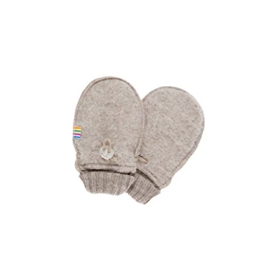 Image of Joha Wool Mittens Brown Size: 70