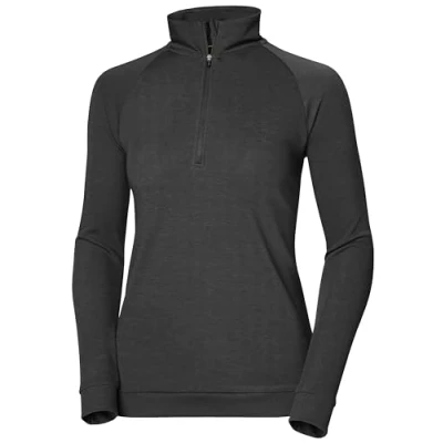 Image of Helly Hansen W Inshore 1/2 Zip Pullover M Ebony