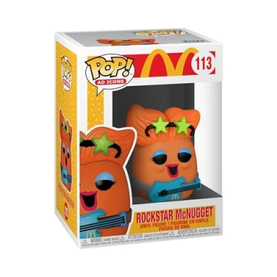 Image of Funko POP! McDonalds Rockstar Cowboy Nugget McDonald&#039;s Collectable Vinyl Figure Gift Idea Official Merchandise Toys for Kids &amp; Adults Ad Icons Fans Model Collectors