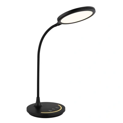 Image of Kenny Desk Task Lamp Matt Black LED Dimmable 3000 5700K Touch Dimmer