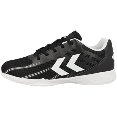 Image of hummel Unisex Root Elite Handball Shoe, Black, 12 UK