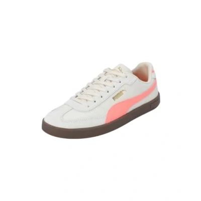 Image of Puma CLUB II ERA Trainers beige/multicoloured, Size: 10, Beige/multi coloured leather and imitation