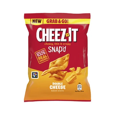 Image of Cheez It Snap&#039;d Double Cheese Baked Snacks, 20x40g