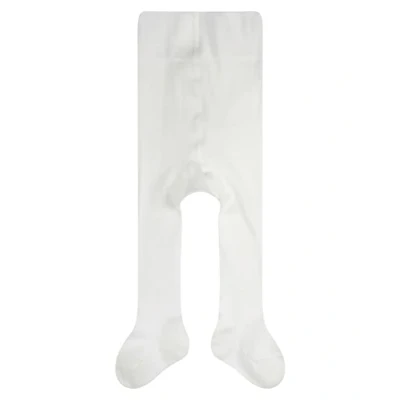 Image of FALKE Unisex Baby Family B TI Sustainable Cotton Plain 1 Pair Tights, White (Off 2040) new eco friendly, 6 months