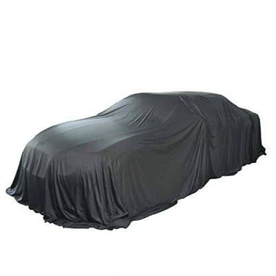 Image of UK Custom Covers Showroom Reveal Car Cover Non Tailored Large (700cm x 475cm) Black RSC449BLACKAD31
