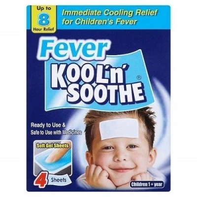Image of Kool N Soothe Kids Cooling Gel 4 Pads