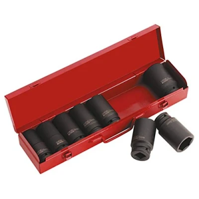 Image of Sealey Premier Impact Socket Set 8pc 3/4&quot;Sq Drive Deep Metric