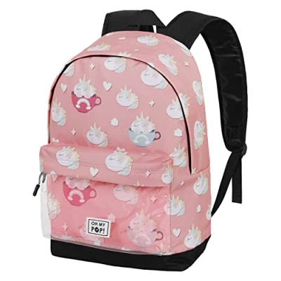 Image of Oh My Pop! Cupnicorn Clear HS Backpack, Pink