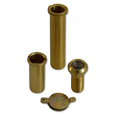 Image of CHAMELEON Adaptable 160 Degree Door Viewer Polished Brass (35mm 85mm)
