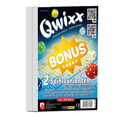 Image of NSV 4105 QWIXX Bonus additional blocs (set of 2) dice game