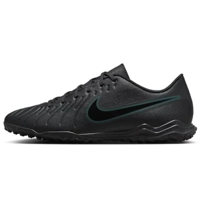 Image of Nike Men&#039;s Tiempo Legend 10 Club TF Sneaker, Black Deep Jungle, 11.5 UK