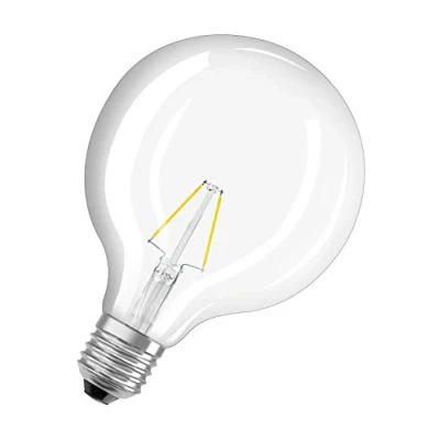 Image of Osram 4052899962101 A + 2.8 Watt LED Light Bulb Glass E27 White 12.5 x 17.3 cm