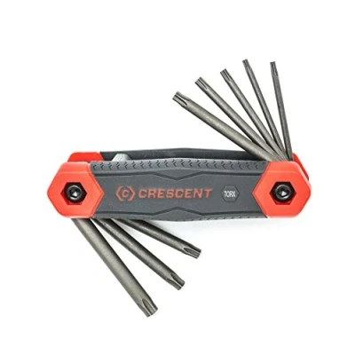 Image of Crescent 8 Piece Folding Torx® Dual Material Key Set CHKFT8