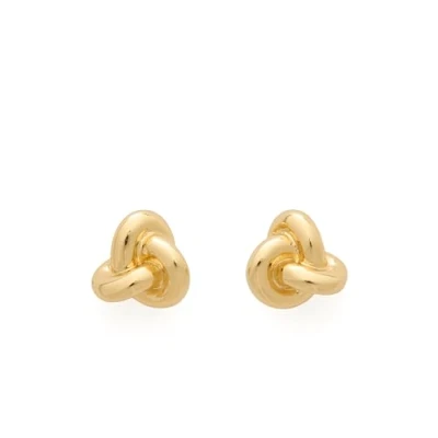 Image of Kate Spade New York Gold Knot Stud Earrings