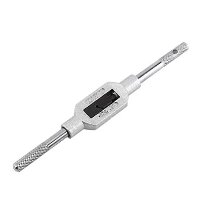 Image of Adjustable Tap Wrench, 130mm Engineers Machinist Handle Holder Reamer Tapping Hand Tool for M1 M8 Taps