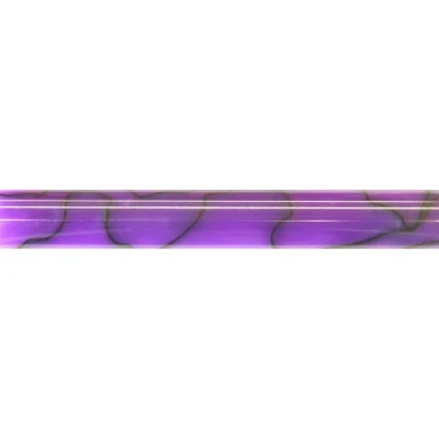 Image of CHARNWOOD Woodturning AR09 Acrylic Pen Blanks Light Purple with Black Swirl