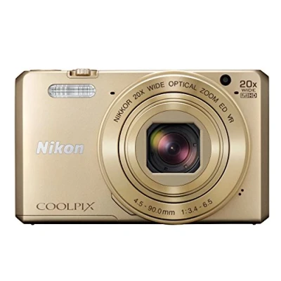 Image of Nikon COOLPIX S7000 Compact Digital Camera Gold (16.0 MP, CMOS Sensor, 20x Zoom) 3.0 Inch LCD (Renewed)