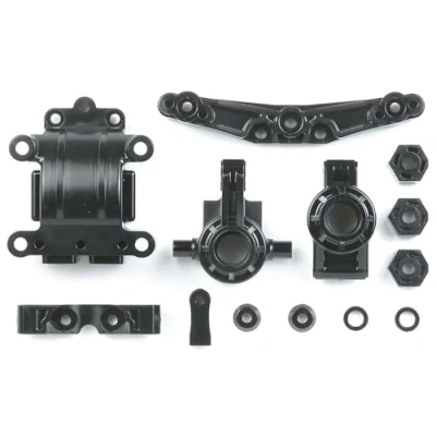Image of TAMIYA 300051318 TT01E/R/D A parts damper bridge/gear housing.