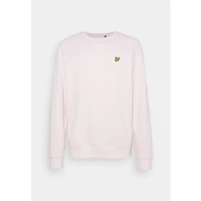 Image of Lyle &amp; Scott CREW NECK Sweatshirt, Men&#039;s, Size: Large, Light pink