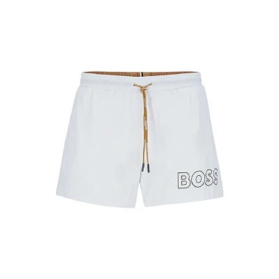 Image of BOSS Mooneye Swimming shorts, Men&#039;s, Size: XXL, White