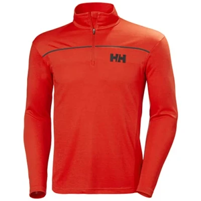 Image of Helly Hansen Mens Hydropower 1/2 Zip Pullover, S, Red