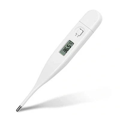 Image of Digital Temperature Thermometer Daffodil HPC300 Electronic Clinical Uses for Adults/Children/Infants Underarm/Body/Mouth/Rectal Extra accuracy No Mercury White