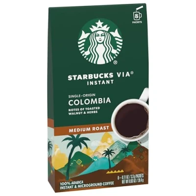 Image of SBK11009529 Ready Brew Colombia Coffee, 3.3 grams, 8/BX