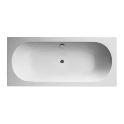 Image of Double Ended Straight Shower Bath with Leg Set 1700mm x 700mm (Tap, Waste and Panel Not Included)