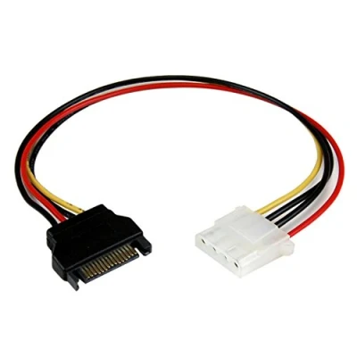Image of StarTech.com LP4SATAFM12 12in SATA to Molex LP4 Power Cable Adapter